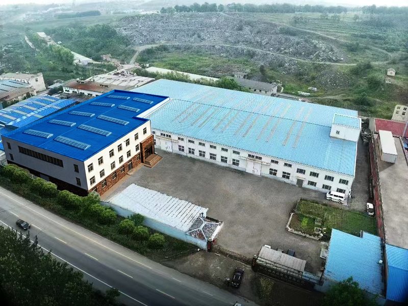 Aerial view of the Dalian Yingda factory campus