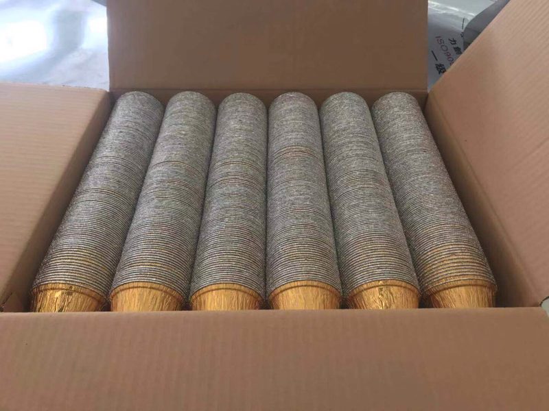 Carton of commercial aluminum foil rolls